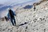 <small><b>Bilder von der Machame Route aus dem Kilimanjaro-Gipfelbuch-Eintrag-Nr.: 239</b><br>Eintrag-Titel : Kili im Vollmond hat mein Leben verändert von Peter Budek vom 2012-09-14 23:29:05<br><b>Bild-Beschreibung : Fast Knöcheltief im Schotter</b></small>