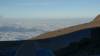 <small><b>Bilder von der Marangu Route aus dem Kilimanjaro-Gipfelbuch-Eintrag-Nr.: 295</b><br>Eintrag-Titel : Kilimanjaro Trekking 2013 von Uwe Werner vom 2013-08-11 16:45:05<br><b>Bild-Beschreibung : Später Nachmittag an der Kibo Hut</b></small>