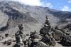 <small><b>Bilder von der Machame Route aus dem Kilimanjaro-Gipfelbuch-Eintrag-Nr.: 353</b><br>Eintrag-Titel : Irgendwie ganz anders ... von Wolfgang Meister vom 2015-01-21 19:14:10<br><b>Bild-Beschreibung : Tempelberg</b></small>