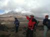 <small><b>Bilder von der Marangu Route aus dem Kilimanjaro-Gipfelbuch-Eintrag-Nr.: 59</b><br>Eintrag-Titel : Mit 16-köpfiger Gruppe zum Uhuru Peak von Helmut Baltes vom 2003-08-31 10:24:21<br><b>Bild-Beschreibung : da geht´s rauf</b></small>