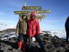 <small><b>Bilder von der Marangu Route aus dem Kilimanjaro-Gipfelbuch-Eintrag-Nr.: 161</b><br>Eintrag-Titel : Anstrengender Aufstieg von Achim Menke vom 2006-04-09 11:34:00<br><b>Bild-Beschreibung : Uhuru Peak am 27.03.2006</b></small>