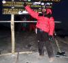 <small><b>Bilder von der Machame Route aus dem Kilimanjaro-Gipfelbuch-Eintrag-Nr.: 88</b><br>Eintrag-Titel : Unvergleichbarer Genuss von Peter Wojtischek vom 2004-09-12 15:11:00<br><b>Bild-Beschreibung : Uhuru Peak 31.08.2004</b></small>