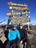 <small><b>Bilder von der Machame Route aus dem Kilimanjaro-Gipfelbuch-Eintrag-Nr.: 372</b><br>Eintrag-Titel : So schön von Thomas Mende vom 2016-01-31 13:00:14<br><b>Bild-Beschreibung : Uhuru Peak am 30.01.2016</b></small>
