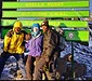 <small><b>Bilder von der Machame Route aus dem Kilimanjaro-Gipfelbuch-Eintrag-Nr.: 234</b><br>Eintrag-Titel : Kibo-Besteigung Februar 2012 von Britta vom 2012-03-19 15:26:40<br><b>Bild-Beschreibung : Am Stella Point</b></small>