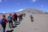<small><b>Bilder von der Kikeleva Route aus dem Kilimanjaro-Gipfelbuch-Eintrag-Nr.: 44</b><br>Eintrag-Titel : Wolkenloser Aufstieg von Angela u. Günter Schabus vom 2003-03-02 10:19:00<br><b>Bild-Beschreibung : Gruppe auf dem Kibo-Saddle</b></small>