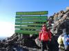 <small><b>Bilder von der Rongai Route aus dem Kilimanjaro-Gipfelbuch-Eintrag-Nr.: 275</b><br>Eintrag-Titel : Harte Nummer mit schrecklichem Erlebnis von Stefan Fritsch vom 2013-02-22 12:25:57<br><b>Bild-Beschreibung : jetzt geht's steil bergab</b></small>