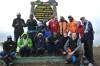 <small><b>Bilder von der Marangu Route aus dem Kilimanjaro-Gipfelbuch-Eintrag-Nr.: 346</b><br>Eintrag-Titel : Kili Tour September 2014 von Manfred Hägele vom 2014-09-13 18:20:17<br><b>Bild-Beschreibung : Truppe</b></small>