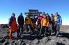 <small><b>Bilder von der Historische Aufstiege aus dem Kilimanjaro-Gipfelbuch-Eintrag-Nr.: 312</b><br>Eintrag-Titel : Erstbegehung der *Thomas-Glacier-Route* von Thomas Lämmle vom 2013-10-18 11:09:19<br><b>Bild-Beschreibung : Uhuru Peak am 29.10.2009</b></small>