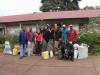 <small><b>Bilder von der Lemosho Route aus dem Kilimanjaro-Gipfelbuch-Eintrag-Nr.: 209</b><br>Eintrag-Titel : It´s Kili time...make the most of it! von Katrin Mezger vom 2010-09-09 23:04:47<br><b>Bild-Beschreibung : Unsere Crew vom Marangu Hotel</b></small>
