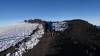 <small><b>Bilder von der Marangu Route aus dem Kilimanjaro-Gipfelbuch-Eintrag-Nr.: 240</b><br>Eintrag-Titel : Uhuru Peak August 2012 von Thomas Hanel vom 2012-09-20 19:26:33<br><b>Bild-Beschreibung : Massenandrang am Uhuru Peak</b></small>