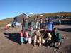 <small><b>Bilder von der Marangu Route aus dem Kilimanjaro-Gipfelbuch-Eintrag-Nr.: 307</b><br>Eintrag-Titel : Kibo Besteigung September 2013 von Frank Flammersberger vom 2013-09-24 11:02:27<br><b>Bild-Beschreibung : Gruppenbild</b></small>