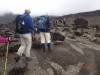 <small><b>Bilder von der Machame Route aus dem Kilimanjaro-Gipfelbuch-Eintrag-Nr.: 268</b><br>Eintrag-Titel : Kilimanjaro - einen Lebenstraum geschafft von Ines Voigtle vom 2013-02-16 19:36:22<br><b>Bild-Beschreibung : 3. Tag zum Gipfel - man(n) ist nie allein</b></small>