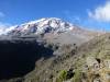 <small><b>Bilder von der Lemosho Route aus dem Kilimanjaro-Gipfelbuch-Eintrag-Nr.: 259</b><br>Eintrag-Titel : Januar 2013 von Christian vom 2013-01-16 11:07:47<br><b>Bild-Beschreibung : Tag 4 - Kibo vom Karanga Camp</b></small>
