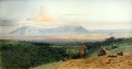 Wilhelm Kuhnert (1865-1926) Nördliches Pare-Gebirge vom Kilimandjaro aus gesehen 800px.jpg