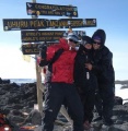 2006 07 23 Jordan Romero on Kilimanjaro.jpg