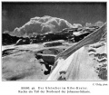1904 Carl Uhlig Abb 48 Der Gletscher im Kibo Krater 600px.jpg